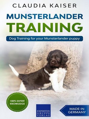 cover image of Munsterlander Training--Dog Training for your Munsterlander puppy